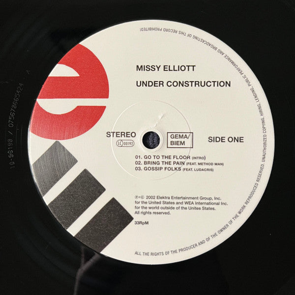 Buy Missy Elliott : Under Construction (2xLP, Album, RE) Online 
