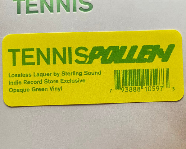 Tennis (6) : Pollen (LP, Album, Gre)