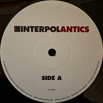 Interpol : Antics (LP,Album,Repress)