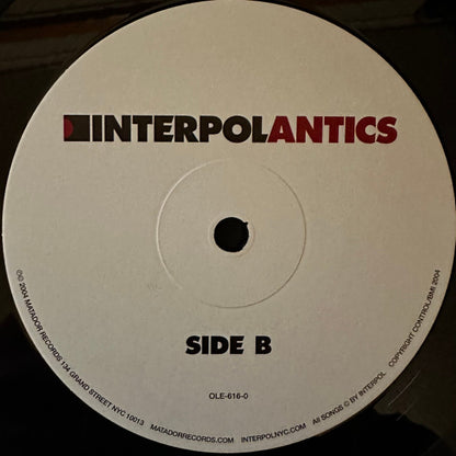 Interpol : Antics (LP,Album,Repress)