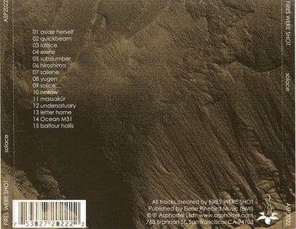Fires Were Shot : Solace (CD, Album)