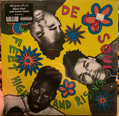 De La Soul : 3 Feet High And Rising (LP,Album,Reissue)