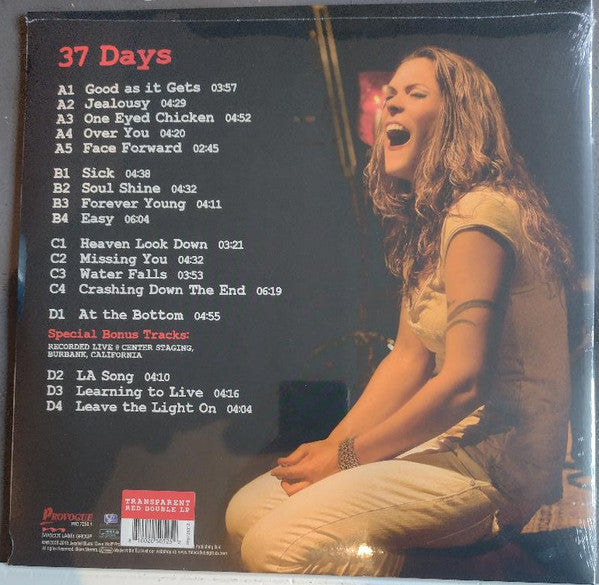 Beth Hart : 37 Days (2xLP, Album, Amb, Ltd, RE, Tra)