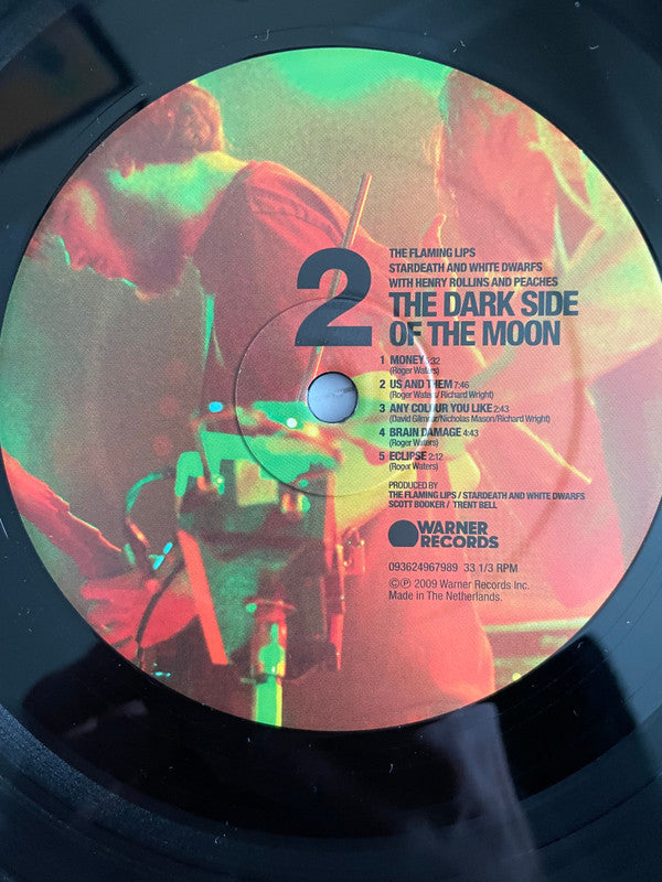 The Flaming Lips, Stardeath And White Dwarfs With Henry Rollins And Peaches  - Dark Side Of The Moon (LP, Album, RP)