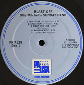 Ollie Mitchell's Sunday Band : Blast Off (LP)