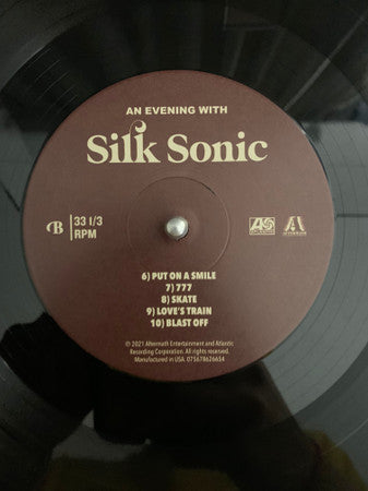 Silk Sonic - An Evening With Silk Sonic (LP, Album, RE)