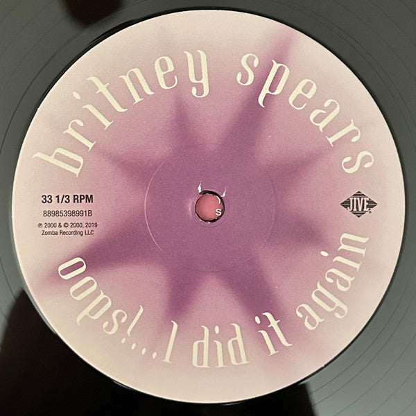 Britney Spears : Oops!...I Did It Again (LP,Album,Reissue)