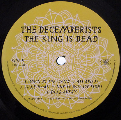 The Decemberists : The King Is Dead (LP, Album, 180)