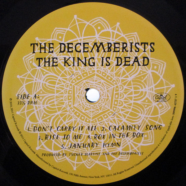 The Decemberists : The King Is Dead (LP, Album, 180)