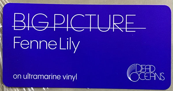 Fenne Lily : Big Picture (LP, Album, Ltd, Blu)