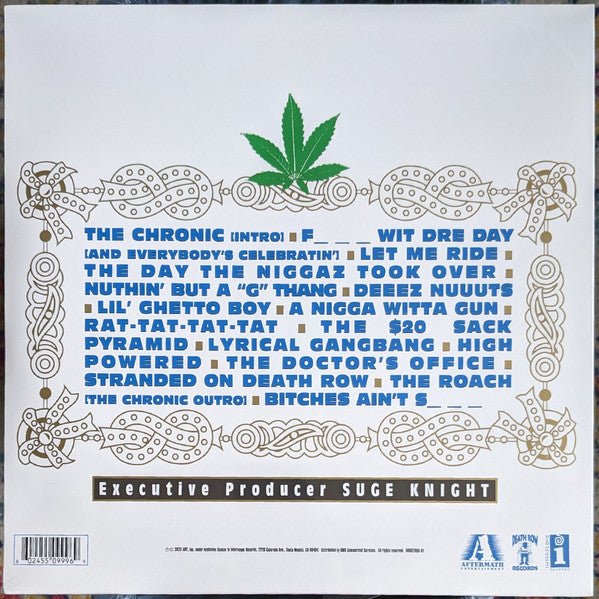 Buy Dr. Dre The Chronic 2xLP Album RE Online for a great