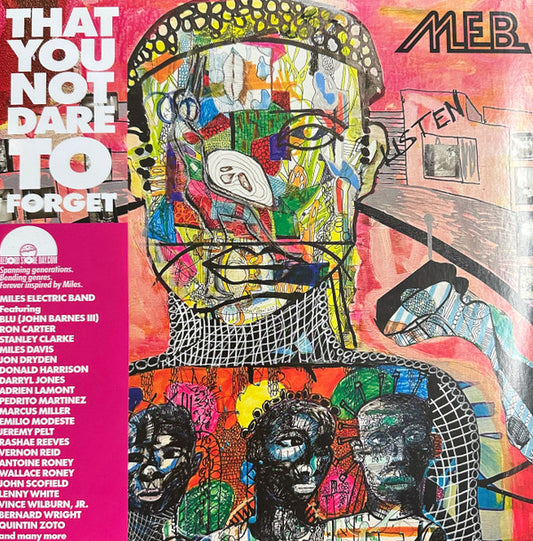 M.E.B. (Miles Electric Band) : That You Not Dare To Forget (12", EP, RSD, Pin)