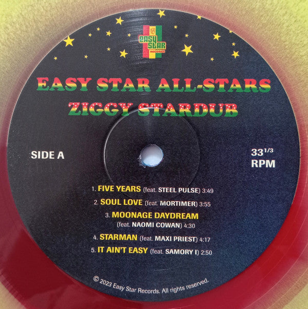 Buy Easy Star All Stars Ziggy Stardub Lpalbumlimited Edition Online For A Great Price 3354