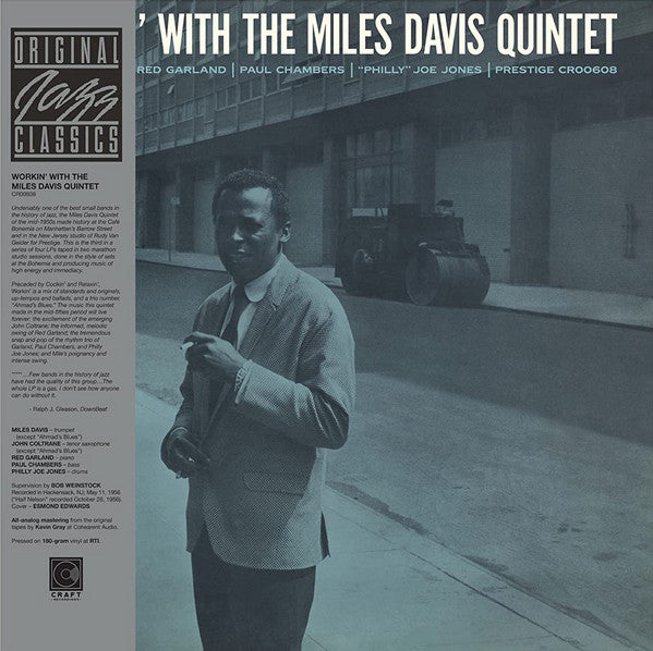 Miles Davis Quintet, The : Workin’ With The Miles Davis Quintet (LP,Album,Reissue,Mono)