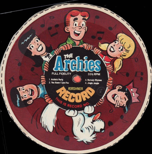 The Archies : Archie's Party (Flexi, 5", S/Sided, Mono, Card, Cer)