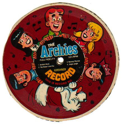 The Archies : Archie's Party (Flexi, 5", S/Sided, Mono, Card, Cer)