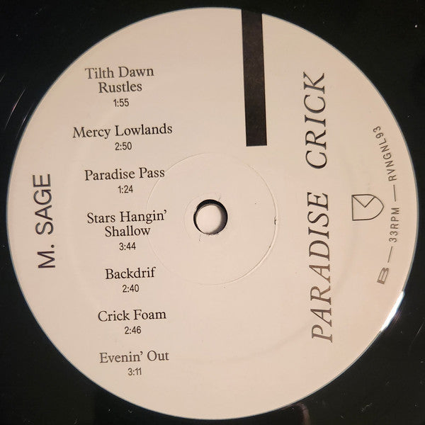 Matthew Sage : Paradise Crick (LP)