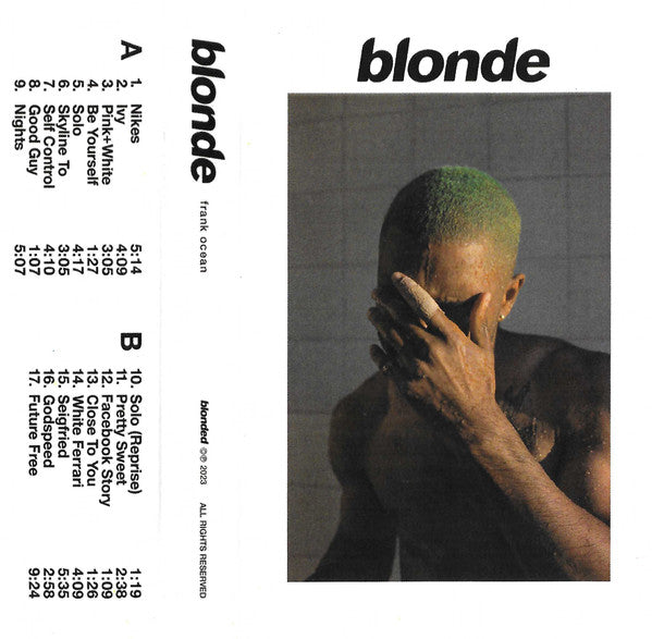 Frank Ocean : Blonde (Cass, Album, Unofficial)