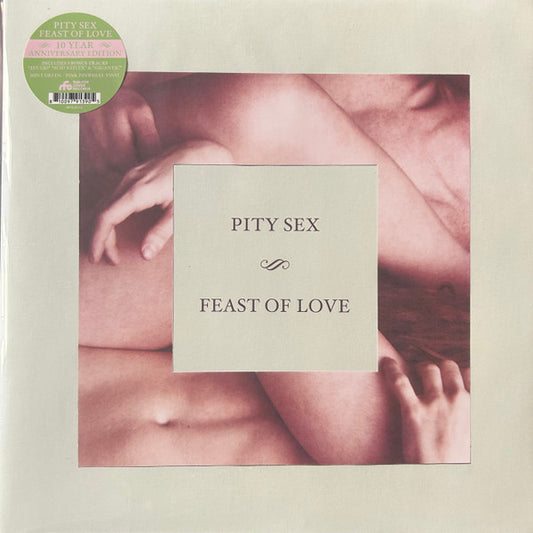 Pity Sex : Feast Of Love (LP, Album, RE, Pin)