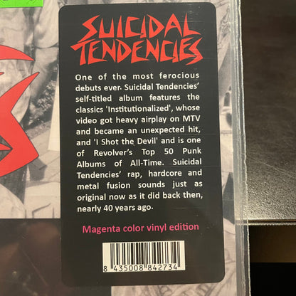 Suicidal Tendencies : Suicidal Tendencies (LP,Album,Reissue)