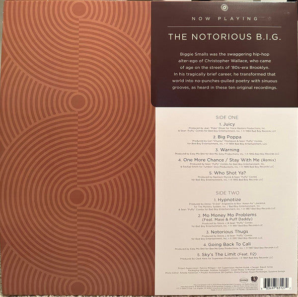 Notorious B.I.G. : Now Playing (LP, Comp)