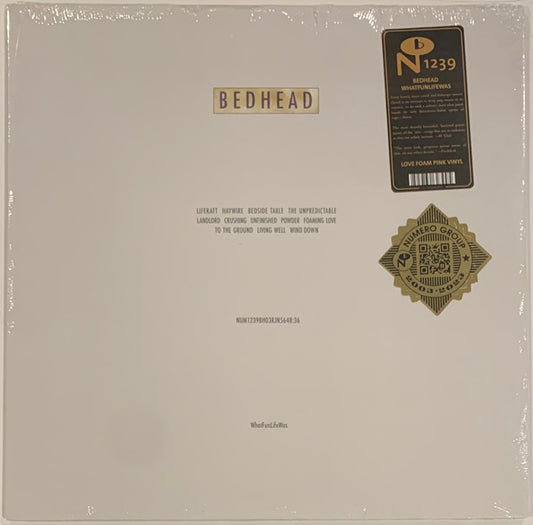 Bedhead : WhatFunLifeWas (LP, Album, RE, RM, Lov)