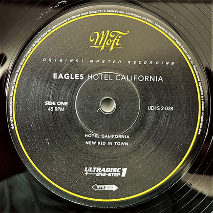 Eagles : Hotel California (LP,45 RPM,Album,Reissue,Remastered,Stereo)