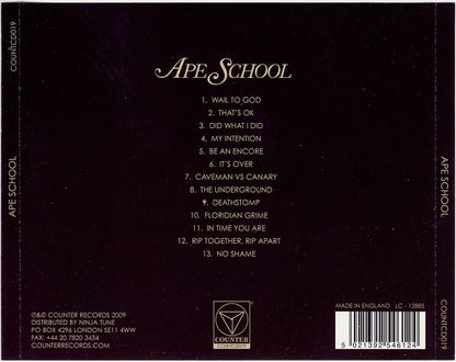 Ape School : Ape School (CD, Album)