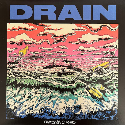 Drain (17) : California Cursed (LP, Album, Ltd, RP, Blu)