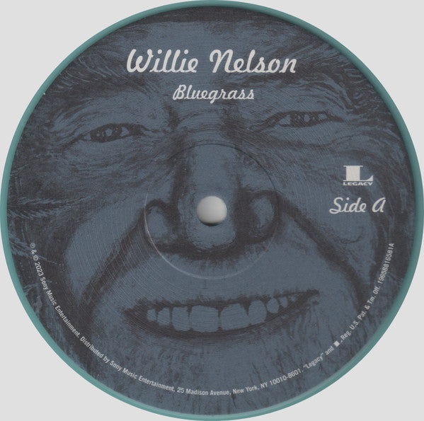 Willie Nelson : Bluegrass (LP, Album, Blu)