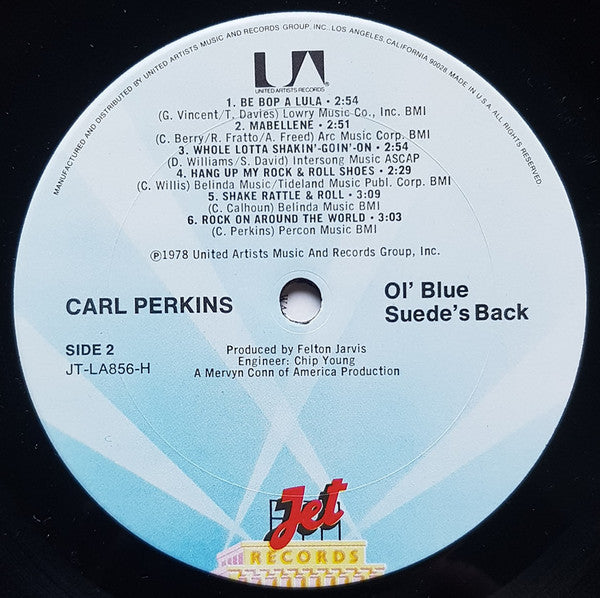 Carl Perkins - Ol' Blue Suede's Back (LP, Album, Ter)