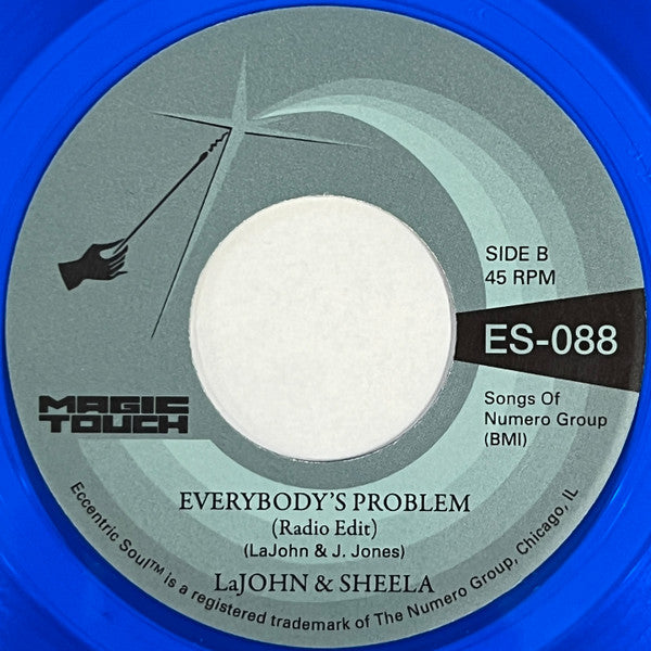 LaJohn & Sheela : Too Far Gone (7", Tra)