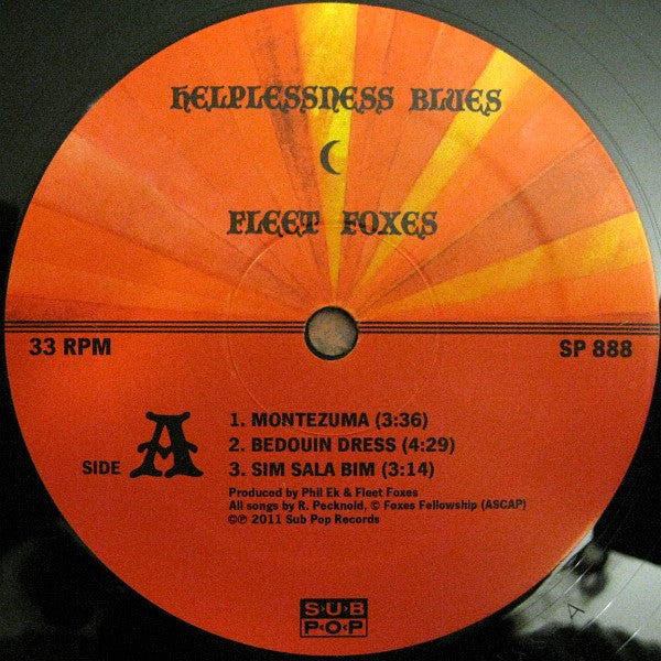 Fleet Foxes : Helplessness Blues (LP,Album)