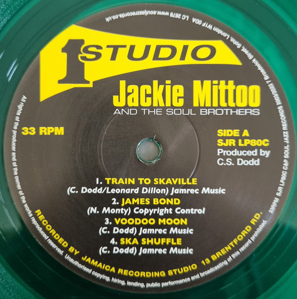 Jackie Mittoo And The Soul Brothers - Last Train To Skaville (2xLP, Comp,  RE, Tra)