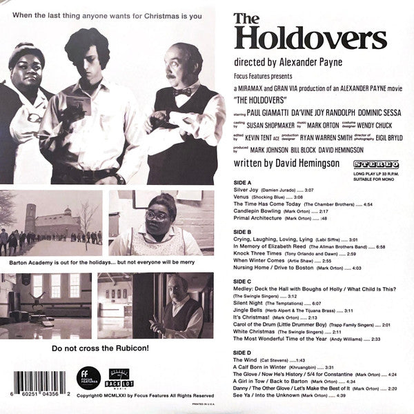 Various : The Holdovers - The Original Motion Picture Soundtrack (LP, Comp, Sou)