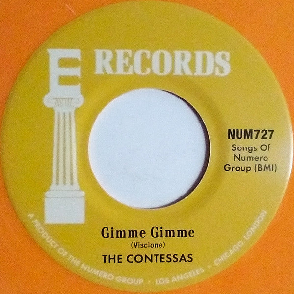 Contessas (3), The : Broken Heart / Gimme Gimme (7",45 RPM)