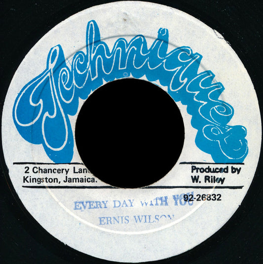 Ernest Wilson : Every Day With You (7")