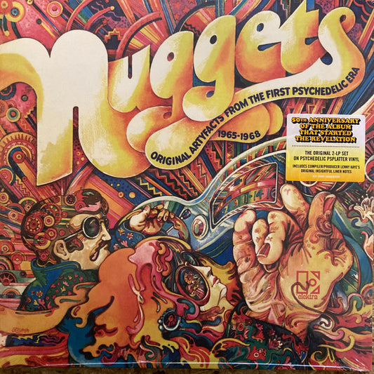 Various : Nuggets: Original Artyfacts From The First Psychedelic Era 1965-1968 (2xLP, Comp, RE, Psy)