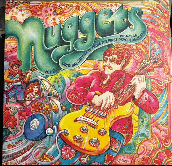 Various : Nuggets: Vol. 2 Original Artifacts From The First Psychedelic Era 1964-1968 (2xLP, Album, psy)