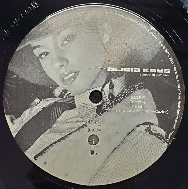 Alicia Keys - Songs In A Minor (2xLP, Album, RM, 180)