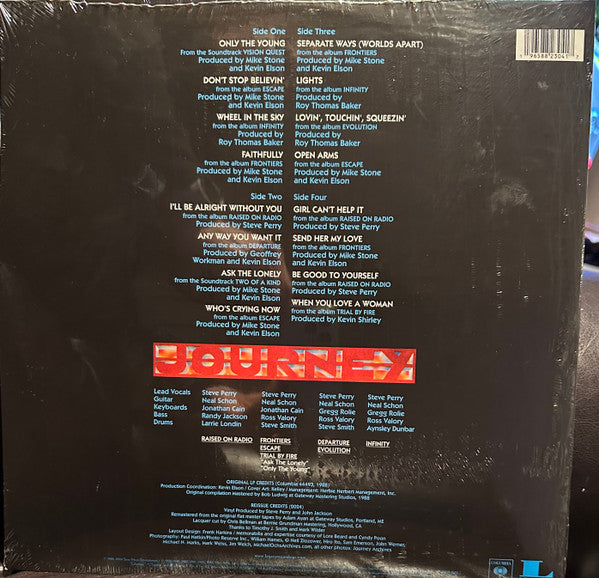 Buy Journey : Greatest Hits (2xLP, Comp, RE, RM, 180) Online for a