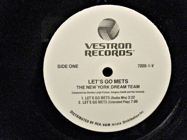 The New York Mets : Let's Go Mets! (12", Single)