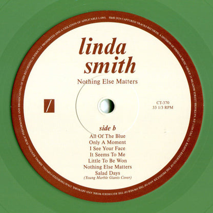 Linda Smith : Nothing Else Matters (LP, Album, Ltd, RE, Gre)