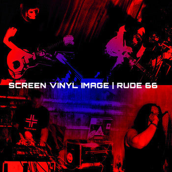 Screen Vinyl Image / Rude 66 : Tomorrow Is Too Far / I Am God (7", Single)