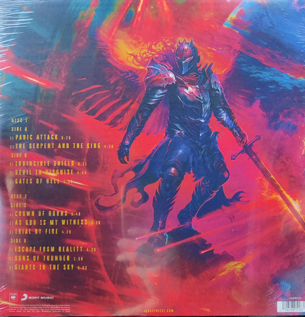 Buy Judas Priest : Invincible Shield (2xLP, Album, Ltd, Red 