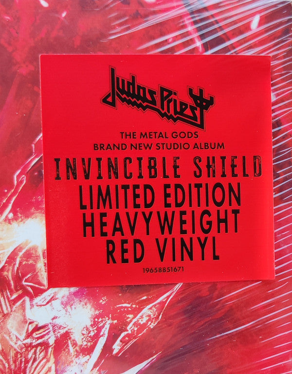 Judas Priest - Invincible Shield (2xLP, Album, Ltd, Red)