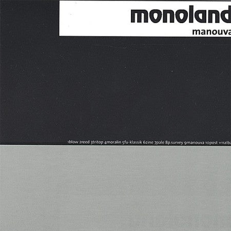 Monoland : Manouva (CD, Album, RE)