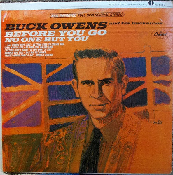 Buck Owens And His Buckaroos : Before You Go / No One But You (LP, Album, Los)