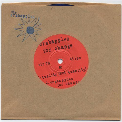 The Crabapples : Crabapples For Change (7", EP, Blu)