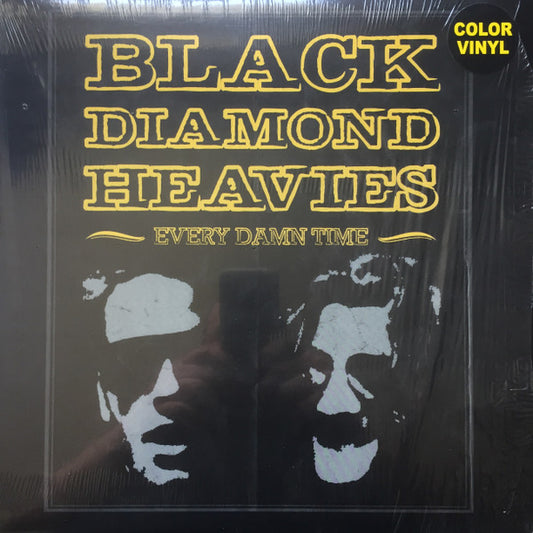 Black Diamond Heavies : Every Damn Time (LP, Album, Whi)